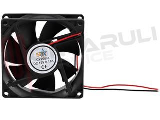 Immagine di VENTOLA DC 80X80X25 12V