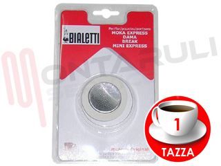 Immagine di GUARNIZIONE + FILTRO 1 TZ. MOKA EXPRESS/DAMA/BREAK