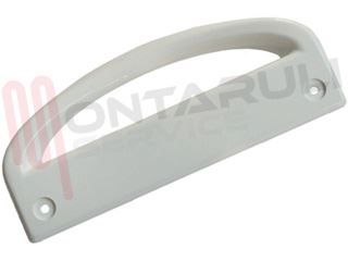 Immagine di MANIGLIA FRIGO BIANCA DIST. FORI 16CM.