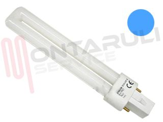 Immagine di LAMPADA DULUX S 9W/67 BLU G23