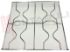 Immagine di GRIGLIA 4 FUOCHI FILO 413X408MM. AREILOS