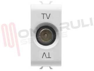 Immagine di PRESA TV MASCHIO 9,5MM. DIRETTA BIANCA