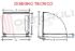 Immagine di KIT COPERCHIO PIANO COTTURA NERO 470X470MM.