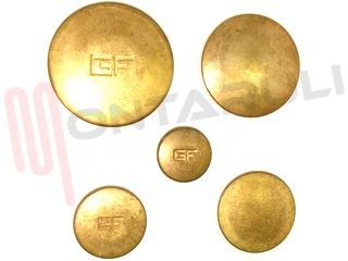 Immagine di KIT SPARTIFIAMMA OTTONE SATINATO 5 PEZZI
