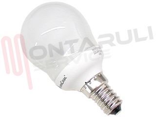 Immagine di LAMPADA MINIGLOBO 9W E14 K6500 LUCE FREDDA RESA/50W