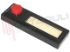 Immagine di PULSANTE CON CARTELLINO PORTANOME 87X30X13/18MM.