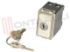 Immagine di INTERRUTTORE BIPOLARE 10A CON CHIAVE BIANCO SERIE MAGIC