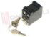 Immagine di INTERRUTTORE BIPOLARE 10A CON CHIAVE BIANCO SERIE MAGIC