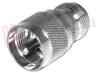 Immagine di ADATTATORE UHF PL259 MASCHIO/ N FEMMINA