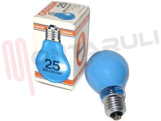 Immagine di LAMPADA GOCCIA BELCOLOR BLU E27 25W 230V