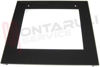 Immagine di VETRO FORNO ALT.460X495MM. ESTERNO NERO