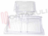 Immagine di RIPIANO IN PLASTICA+VACHETTA TRASPARENTE