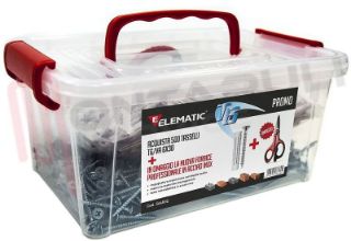 Immagine di VALIGETTA 500 TASSELLI T/6 VA 6X30 + FORBICI OMAGGIO