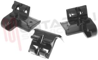 Immagine di BLOCCHETTO SUPPORTO COPERCHIO KIT SX+DX+CENTRALE NERO