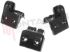 Immagine di BLOCCHETTO SUPPORTO COPERCHIO KIT SX+DX+CENTRALE NERO