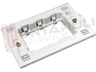 Immagine di SUPPORTO 3 POSTI BIANCO SERIE LIGHT