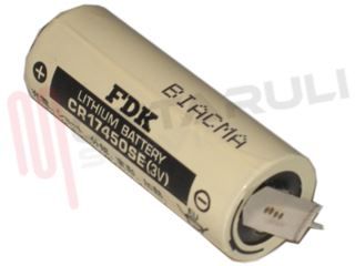 Immagine di BATTERIA 3V 2500MAH LITHIUM A SALDARE