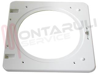 Immagine di CORNICE OBLO' POSTERIORE QUADRATA BIANCA