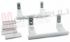 Immagine di MANIGLIA PORTA FRIGO BIANCA LIEBHERR L=205MM. KIT2PZ.