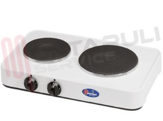 Immagine di FORNELLO ELETTRICO 2 PIASTRE DM.145/180