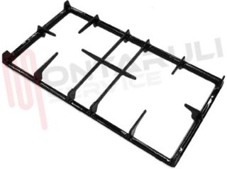 Immagine di GRIGLIA 2 FUOCHI GHISA 425X235MM. IGNIS FIDES