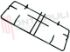 Immagine di GRIGLIA 2 FUOCHI PIATTINA 458X218MM. FRANKE