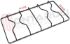 Immagine di GRIGLIA 2 FUOCHI PIATTINA 445X235MM. ZANUSSI