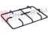 Immagine di GRIGLIA 2 FUOCHI PIATTINA 375X245X40MM. PER FORNELLO 200GP