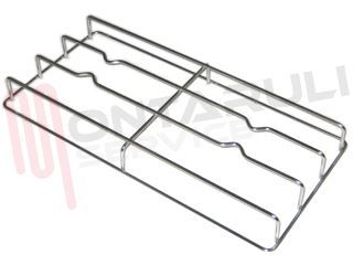 Immagine di GRIGLIA 2 FUOCHI FILO 433X210MM. SAMET