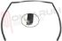 Immagine di GUARNIZIONE PORTA FORNO 3 LATI 410X380MM. 2G+2L