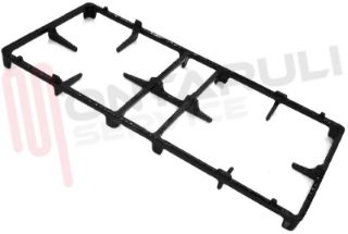 Immagine di GRIGLIA 2 FUOCHI GHISA 452X200MM. INDESIT