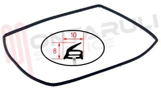 Immagine di GUARNIZIONE PORTA FORNO 4 LATI 410X310MM. 4L+5G