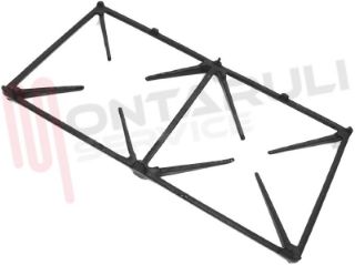 Immagine di GRIGLIA 2 FUOCHI GHISA 409X216MM. SMEG