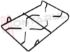 Immagine di GRIGLIA 2 FUOCHI PIATTINA 415X272MM. ARISTON