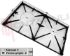 Immagine di GRIGLIA 2 FUOCHI GHISA 450X275MM. REX NAONIS