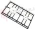 Immagine di GRIGLIA 2 FUOCHI GHISA 409X232MM. TRIPLEX