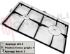 Immagine di GRIGLIA 2 FUOCHI GHISA 430X274MM. ZOPPAS