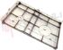 Immagine di GRIGLIA 2 FUOCHI GHISA 430X270MM. SALVARANI MARRONE