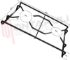 Immagine di GRIGLIA 2 FUOCHI PIATTINA 444X270MM. GRIGIO SCURO ARISTON