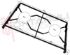 Immagine di GRIGLIA 2 FUOCHI GHISA 457X278MM. GRIGIA ARISTON