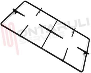 Immagine di GRIGLIA 2 FUOCHI PIATTINA 488X235MM. MARRONE ARISTON