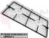 Immagine di GRIGLIA 2 FUOCHI PIATTINA 488X235MM. MARRONE ARISTON