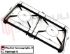 Immagine di GRIGLIA 2 FUOCHI GHISA 393X213MM. NERA OLMAR