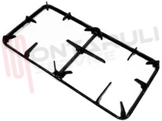 Immagine di GRIGLIA 2 FUOCHI GHISA 445X230MM. TRIPLEX