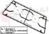 Immagine di GRIGLIA 2 FUOCHI PIATTINA 477X252MM. NERA IGNIS