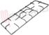 Immagine di GRIGLIA 3 FUOCHI PIATTINA 532X220MM. PARKER