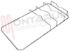 Immagine di GRIGLIA 1 FUOCO + PIASTRA FILO 457X227MM. CROMATA ARISTON