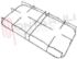 Immagine di GRIGLIA 2 FUOCHI FILO 447X248MM. H.40MM. CROMATA JOLLY INOX