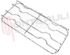 Immagine di GRIGLIA 2 FUOCHI FILO 455X208MM. CROMATA NARDI