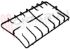 Immagine di GRIGLIA 2 FUOCHI PIATTINA 436X268MM. SX ONOFRI